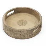 Luxottica Carved Tray Round