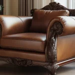 Hand-Carved Wooden Sofa & Couches for Luxury Room