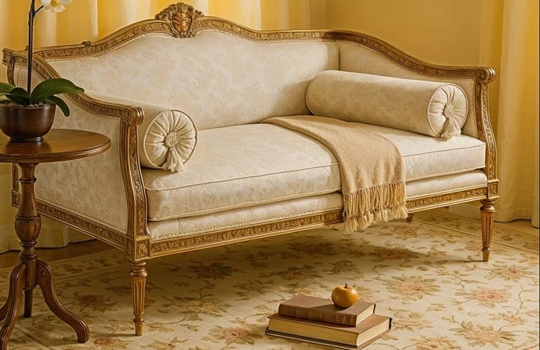 Teak Wood Stylish Sofa