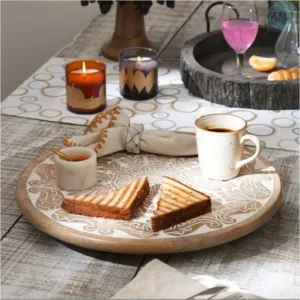 Carved Serving Tray